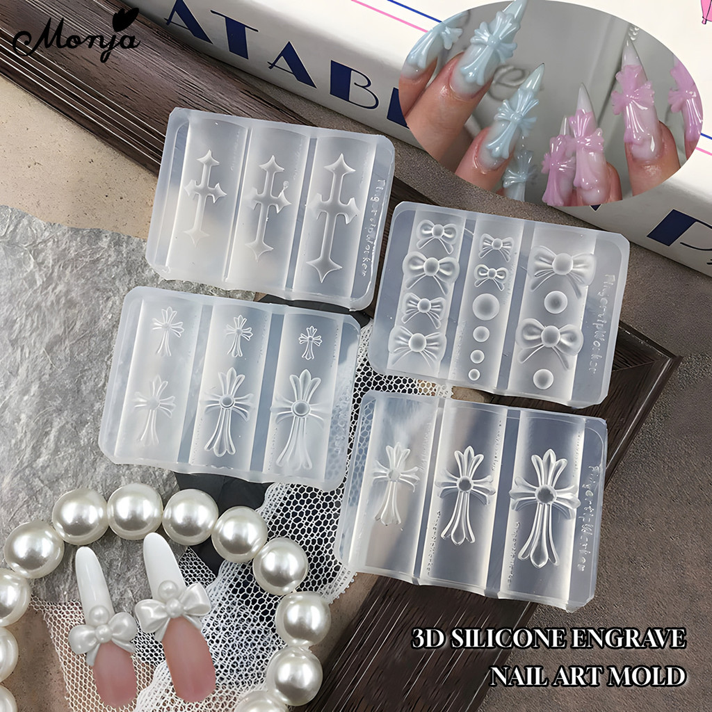 Silicone Cross Nail Art Molds  - огляд і ціна Nail Art Gothic