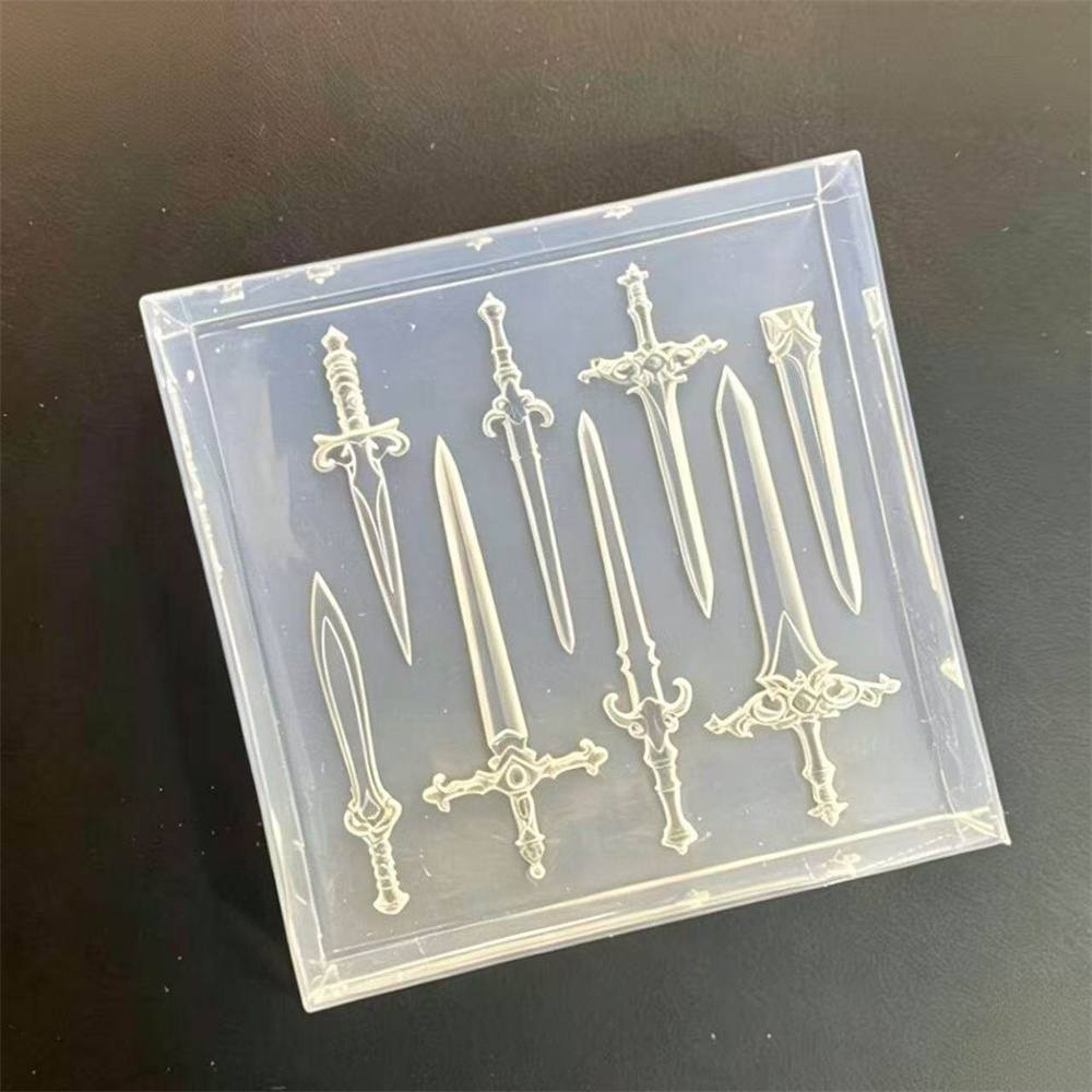 1Pc Mini Sword Nail Mold Medie - огляд і ціна Nail Art Gothic